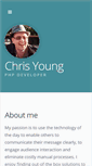 Mobile Screenshot of chris-young.com